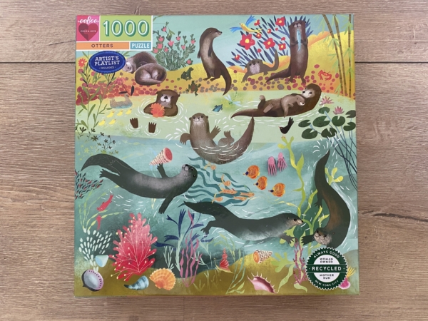 eeBoo水獺海洋世界1000片