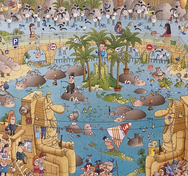 HEYE河馬動物園1000片