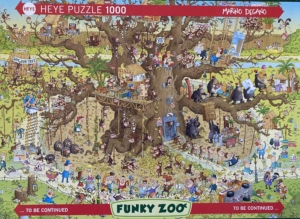 HEYE猴子動物園1000片