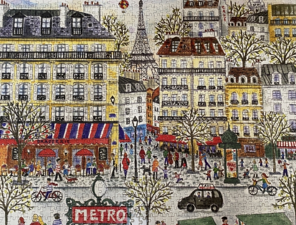 galison巴黎街道1000片